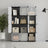 Modular Storage Shelf - Plastic - Black - 12 Cube Design with Doors