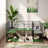 Small Animal Playpen - Metal - Black - Two Floors Customizable with Zip Ties Included