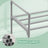 Shoe Rack - Metal - Gray - Stackable 2-Tier Organizer for 12-15 Pairs of Shoes