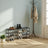 3-Tier Shoe Rack - 66L - Metal - Stackable Design