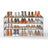 3-Tier Shoe Rack - 66L - Metal - Stackable Design