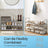 3-Tier Shoe Rack - Metal - Grey - Stackable Shoe Storage for 12 to 15 Pairs