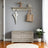 Storage Bench - Wood - Cloud White - Farmhouse Style with 2 Safety Hinges
