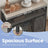 Buffet Cabinet - Wood - Turquoise Brown - 2 Sliding Barn Doors