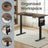 Electric Standing Desk - 70L - Steel - Height Adjustable
