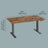 Electric Standing Desk - 140x80 - Particleboard - Height Adjustable