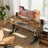 Electric Standing Desk - 140x80 - Particleboard - Height Adjustable