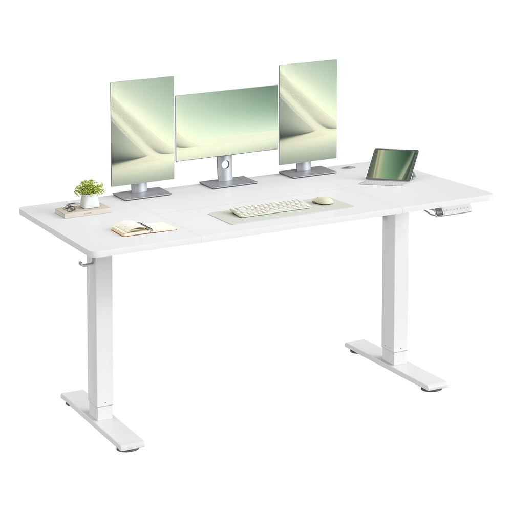 Electric Standing Desk - 140 x 80 - Particleboard - Height Adjustable