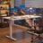 Electric Standing Desk - 120x60 - Steel - Height Adjustable