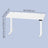Height Adjustable Desk - 120L - Steel - Electric Operation