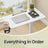 Rolling Adjustable Laptop Table - 70 x 40 - Steel - Height Adjustable