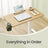 Overbed Table - 70 x 40 - Steel - Adjustable Height