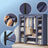 Portable Closet - Fabric - Navy Blue - Clothes Storage Organizer with Rail