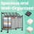 Rolling Laundry Sorter - Fabric - Black - With 4 Removable 35L Bags