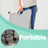Rolling Laundry Sorter - Fabric - Black - With 4 Removable 35L Bags