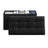 Storage Ottoman Bench - Fabric - Ink Black - Foldable with Storage