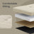 Storage Ottoman Bench - MDF and Linen-Look Fabric