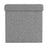 Footstool - 43L - Linen Fabric - Folding Design