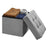 Footstool - 43L - Linen Fabric - Folding Design