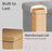 Footstool - 43L - Linen Fabric - Folding Design