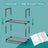 Shoe Rack - Metal Frame - Black