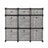 Cube Storage Shelf - Wood - Heather Grey - 9-Drawer Organizer for Living Room and Bedroom