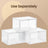Pack of 3 Shoe Boxes - PP Body and PS Front Door - Transparent