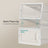 Shoe Storage Organizers - Pack of 12 - Transparent and White - Stackable Design