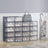 Shoe Storage Organizers - Plastic - Transparent and White - Stackable