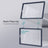 Shoe Storage Organizers - Plastic - Transparent and White - Stackable