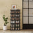 Set of 12 Stackable Foldable Shoe Storage Organizers - For US Size 13 - Transparent