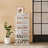 Set of 12 Stackable Foldable Shoe Storage Organizers - For US Size 13 - Transparent