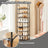 8-Tier Shoe Rack - Metal Frame - Grey - Multifunctional Organizer for 16-20 Pairs