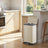 Pedal Bin - Stainless Steel - Silver - 30L Capacity with Soft Close Lid