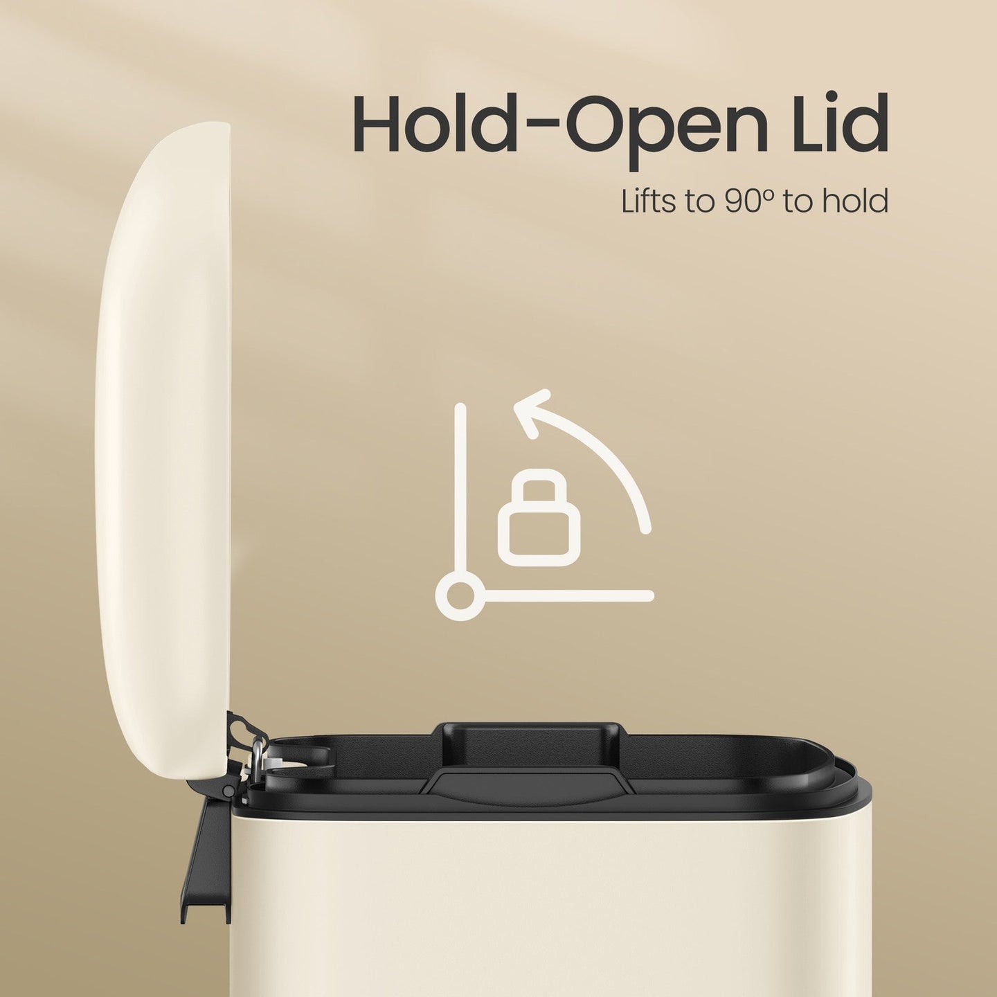 Pedal Bin - Stainless Steel - Silver - 30L Capacity with Soft Close Lid
