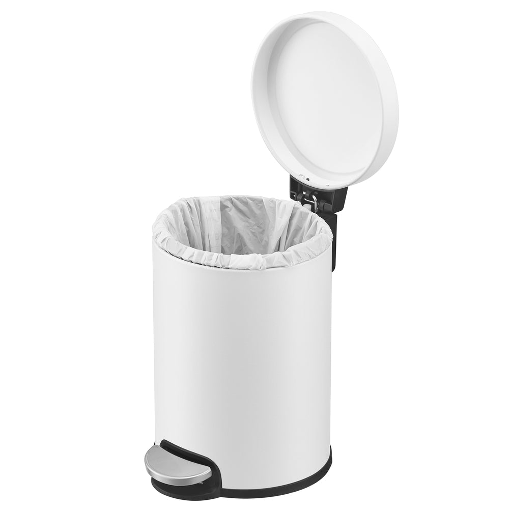 Small Trash Bin - 3L - Steel - Pedal Operated