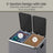 Double Compartment Pedal Trash Can - Steel Bin and Plastic Inner Bucket - Grey