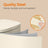 Pedal Rubbish Bin - Stainless Steel - Beige - Soft-Close Lid with Inner Bucket