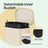 Pedal Trash Bin - 50 L Capacity - Stainless Steel - Beige - Soft Close with Removable Inner Bucket