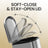 Bathroom Bin - 10L - Steel - Pedal Bin