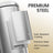 Bathroom Bin - 10L - Steel - Pedal Bin