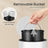 3L Bathroom Bin - ABS - White - Soft Close Mechanism