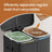 Kitchen Bin - Metal - White - Dual Compartment with Soft Close and Plastic Inner Buckets