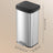 Metal Pedal Kitchen Bin - 68L - Silver - Tall Design with Lid