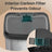 Metal Pedal Kitchen Bin - 68L - Silver - Tall Design with Lid