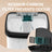 Pedal Bin - 68L Capacity with Lid - Metal - Silver