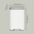 Pedal Bin - 50L Capacity with Lid - Metal - Silver