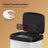 Tall Kitchen Trash Can - Stainless Steel - Silver - 50 L with Stay-Open Lid and Step-on Pedal