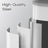 Double Kitchen Bin - Steel - Metallic Silver - Soft-Close Lid with Inner Buckets
