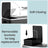 3-Compartment Recycling Bin - Stainless Steel - Fingerprint Resistant